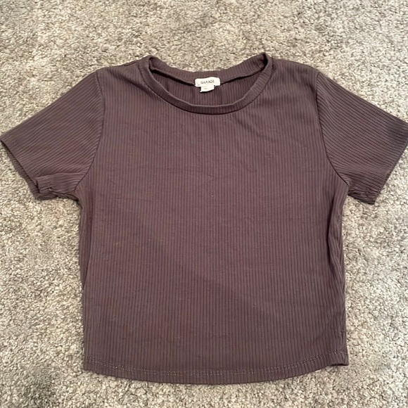 Garage Stormi Cropped Shirt - Picture 3 of 4